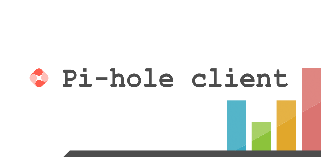 Pi-hole client running on Android, showing the statistics screen